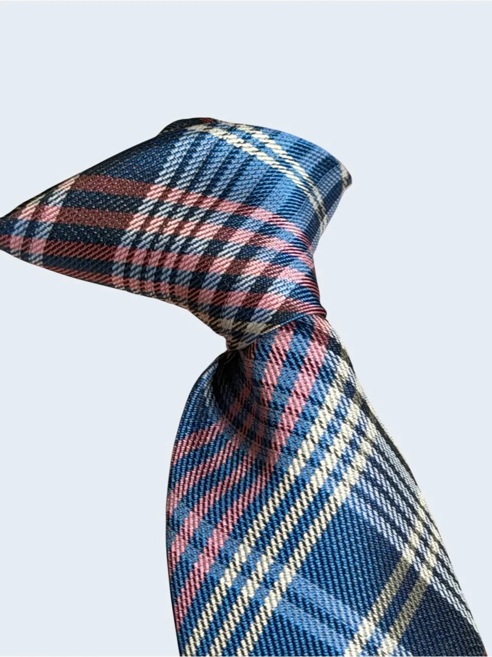 2 Carter’s Ties!! Blue Plaid & Dark Blue Jean Ties
